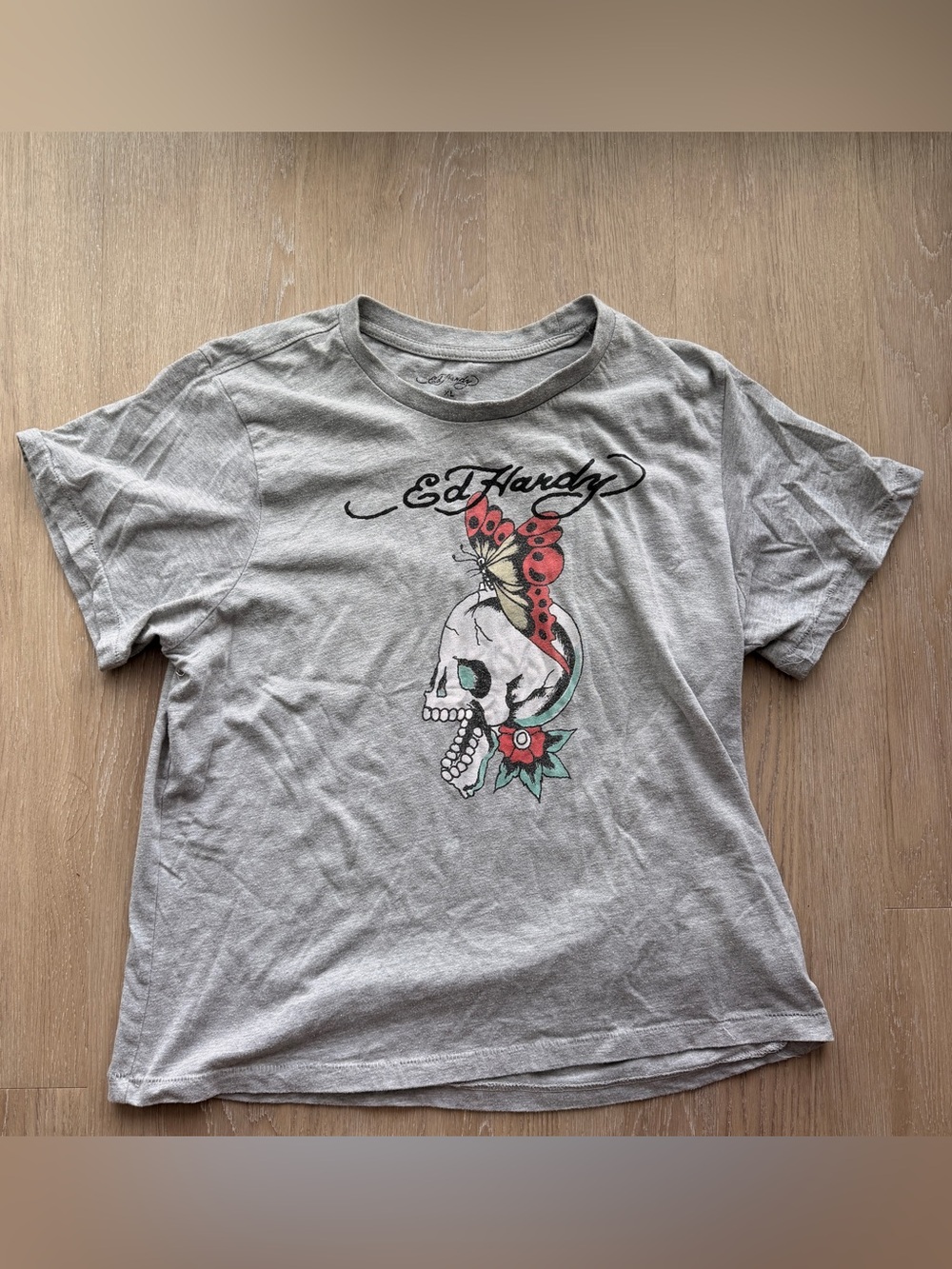 Ed Hardy skull tee